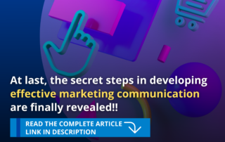 steps in developing effective marketing communication